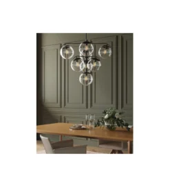 Lampa wisząca LASMINA 91 cm czarna
