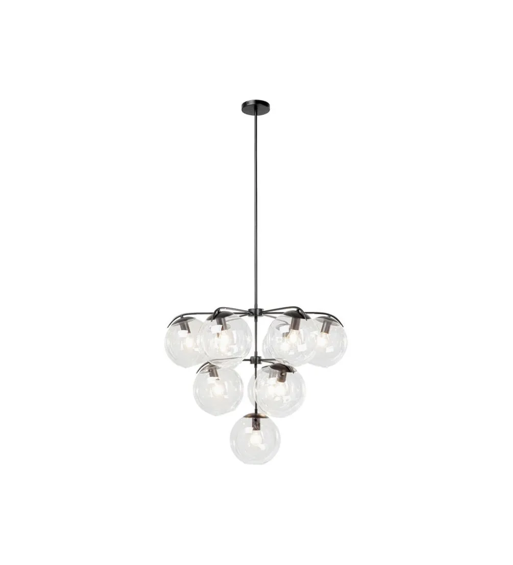Lampa wisząca LASMINA 91 cm czarna