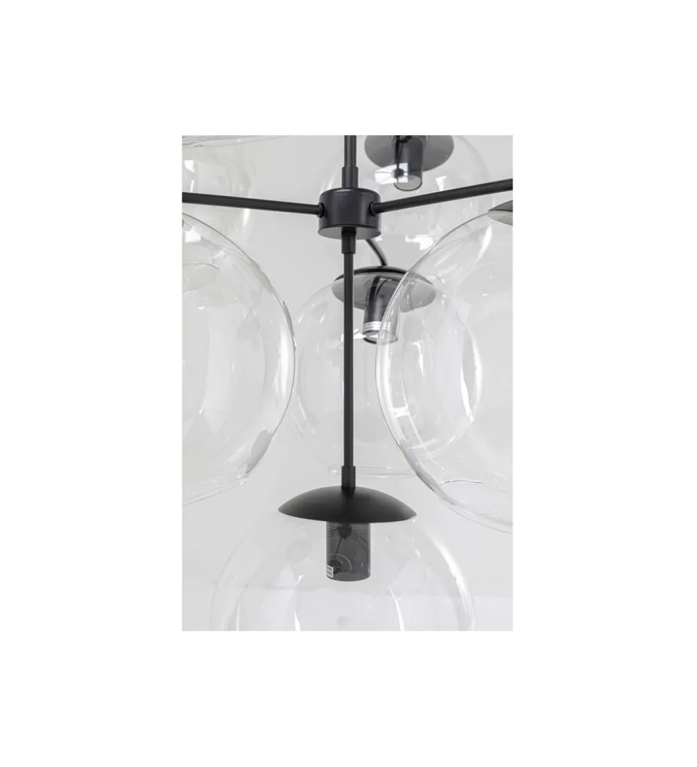 Lampa wisząca LASMINA 91 cm czarna