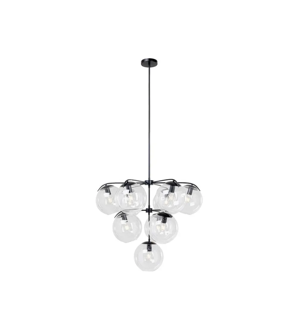 Lampa wisząca LASMINA 91 cm czarna