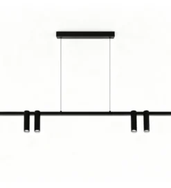 Lampa wisząca LED KONA 120 cm czarna