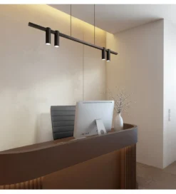 Lampa wisząca LED KONA 120 cm czarna