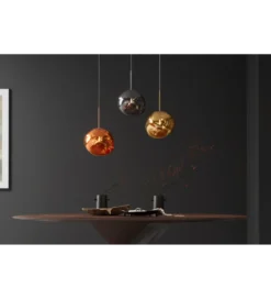 Lampa wisząca LIQUID DIAMOND 20 cm szkło dymione