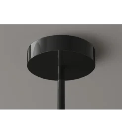 Lampa wisząca LIQUID DIAMOND 5 kloszy szkło dymione