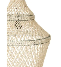 Lampa wisząca LISA shell 51 cm naturalna