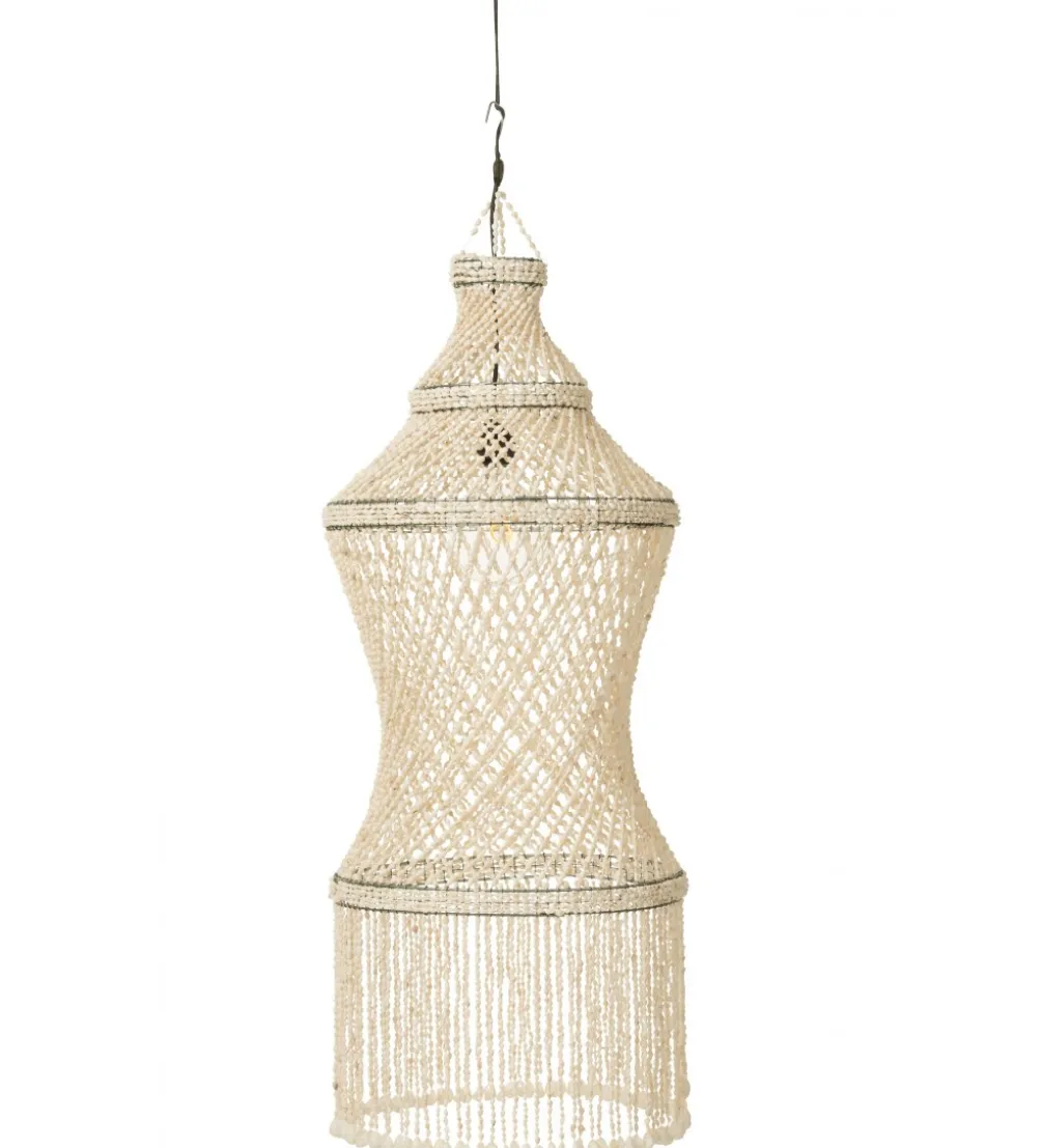 Lampa wisząca LISA shell 51 cm naturalna