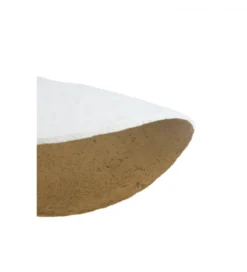 Lampa wisząca LONIA 71 cm kremowa antyczny brąz