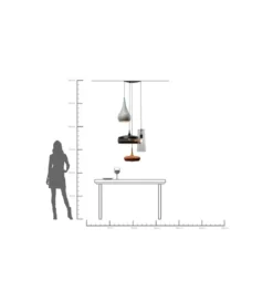 Lampa wisząca MELANGE 64 cm