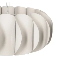Lampa wisząca MIMKRO 61 cm biała