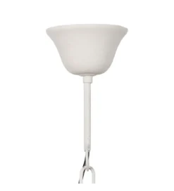 Lampa wisząca MIMKRO 61 cm biała