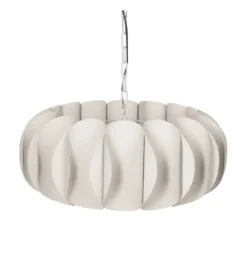 Lampa wisząca MIMKRO 61 cm biała