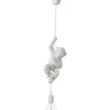 Lampa wisząca MONKEY 96 cm biała