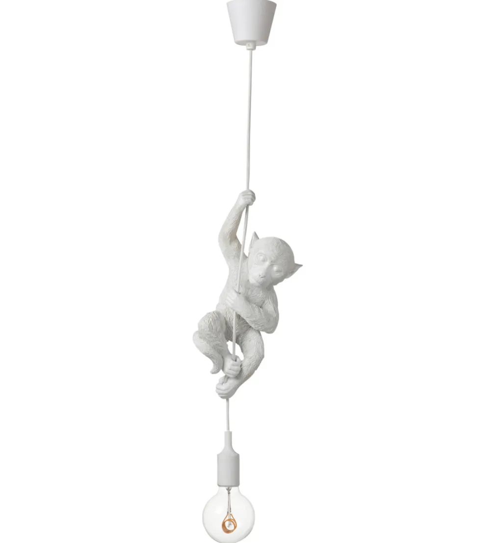 Lampa wisząca MONKEY 96 cm biała