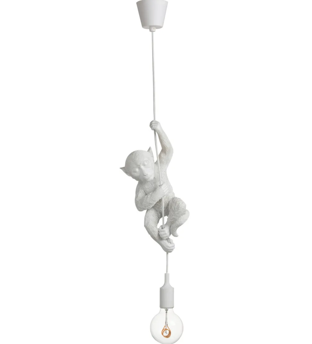 Lampa wisząca MONKEY 96 cm biała
