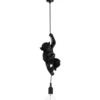 Lampa wisząca MONKEY 96 cm czarna