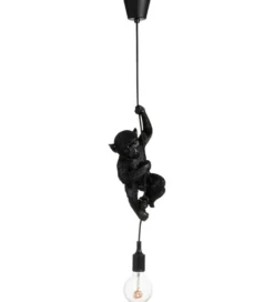 Lampa wisząca MONKEY 96 cm czarna