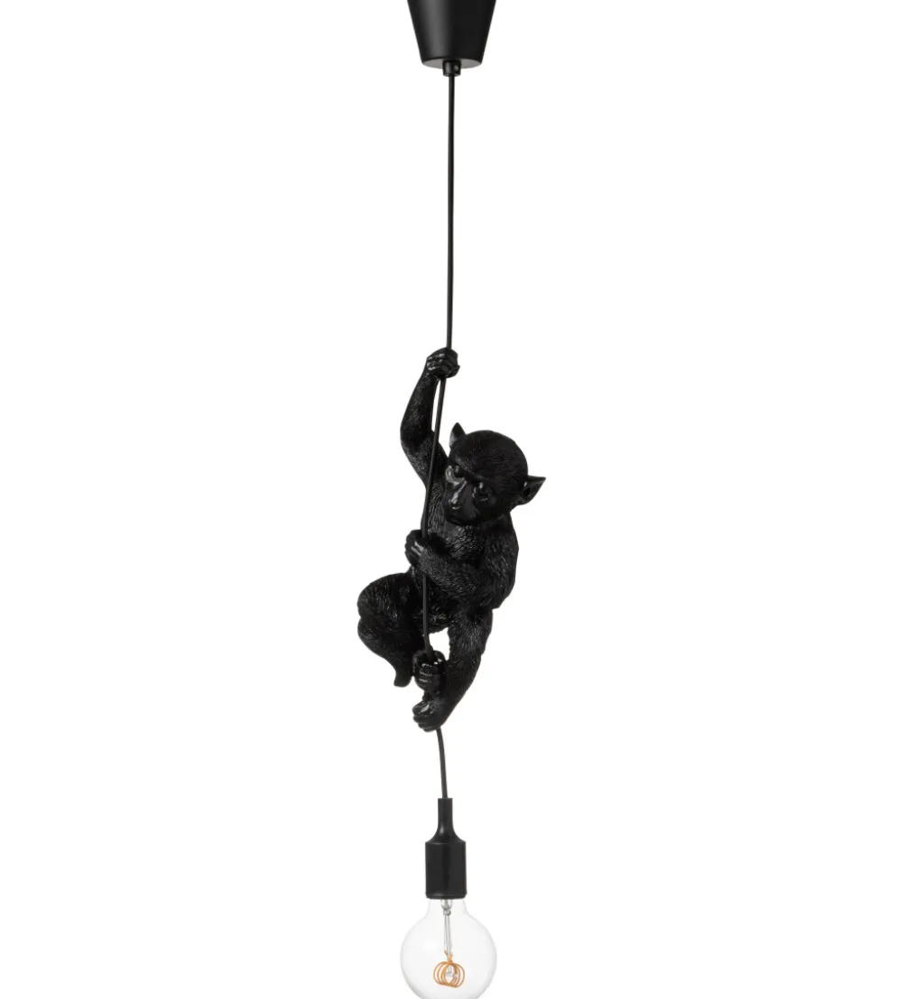 Lampa wisząca MONKEY 96 cm czarna