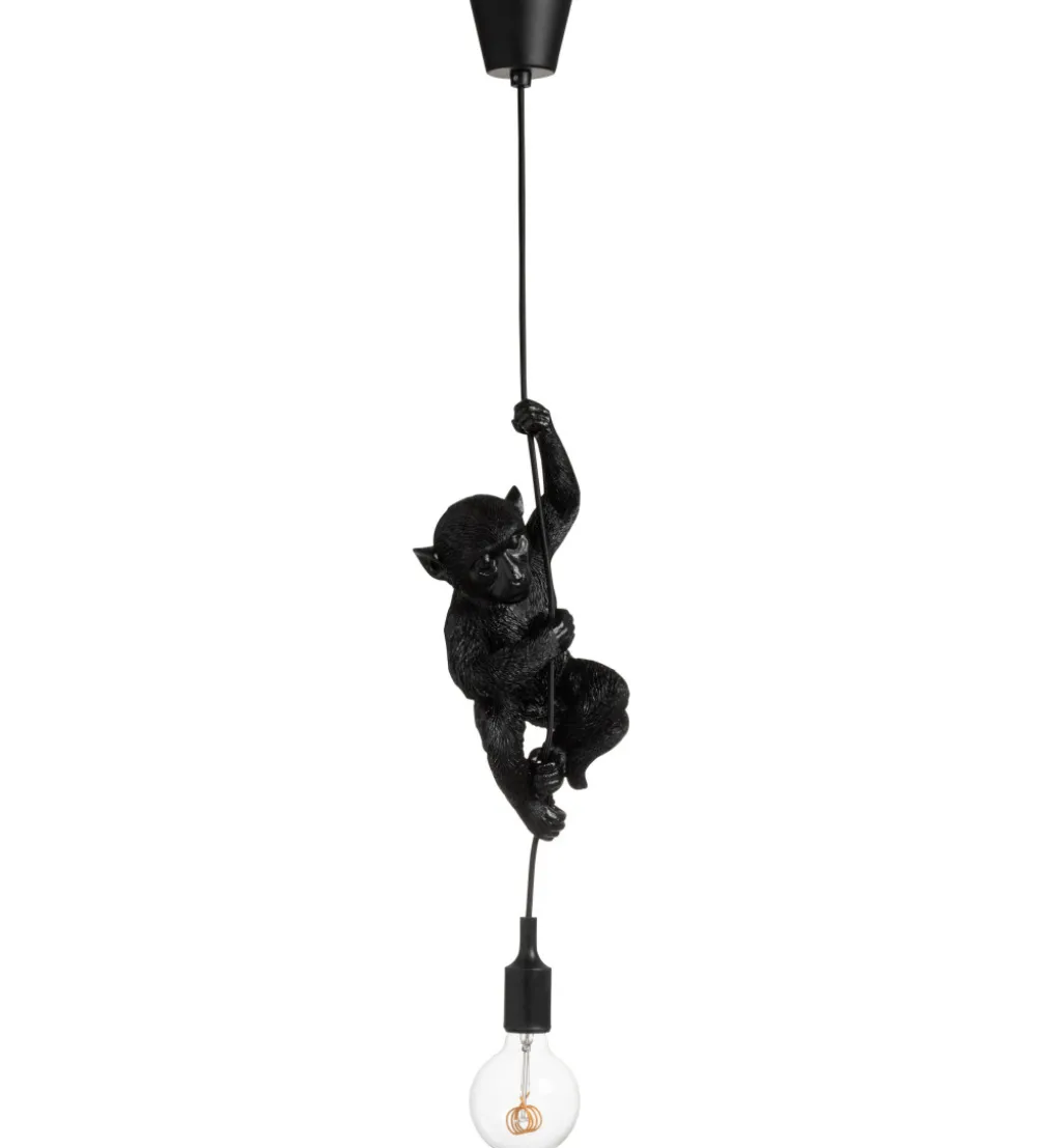 Lampa wisząca MONKEY 96 cm czarna