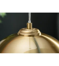 Lampa wisząca Mystic Golden Ball złota