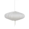 Lampa wisząca NERAZMAI 49 cm biała