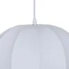 Lampa wisząca NERAZMAI 33 cm biała