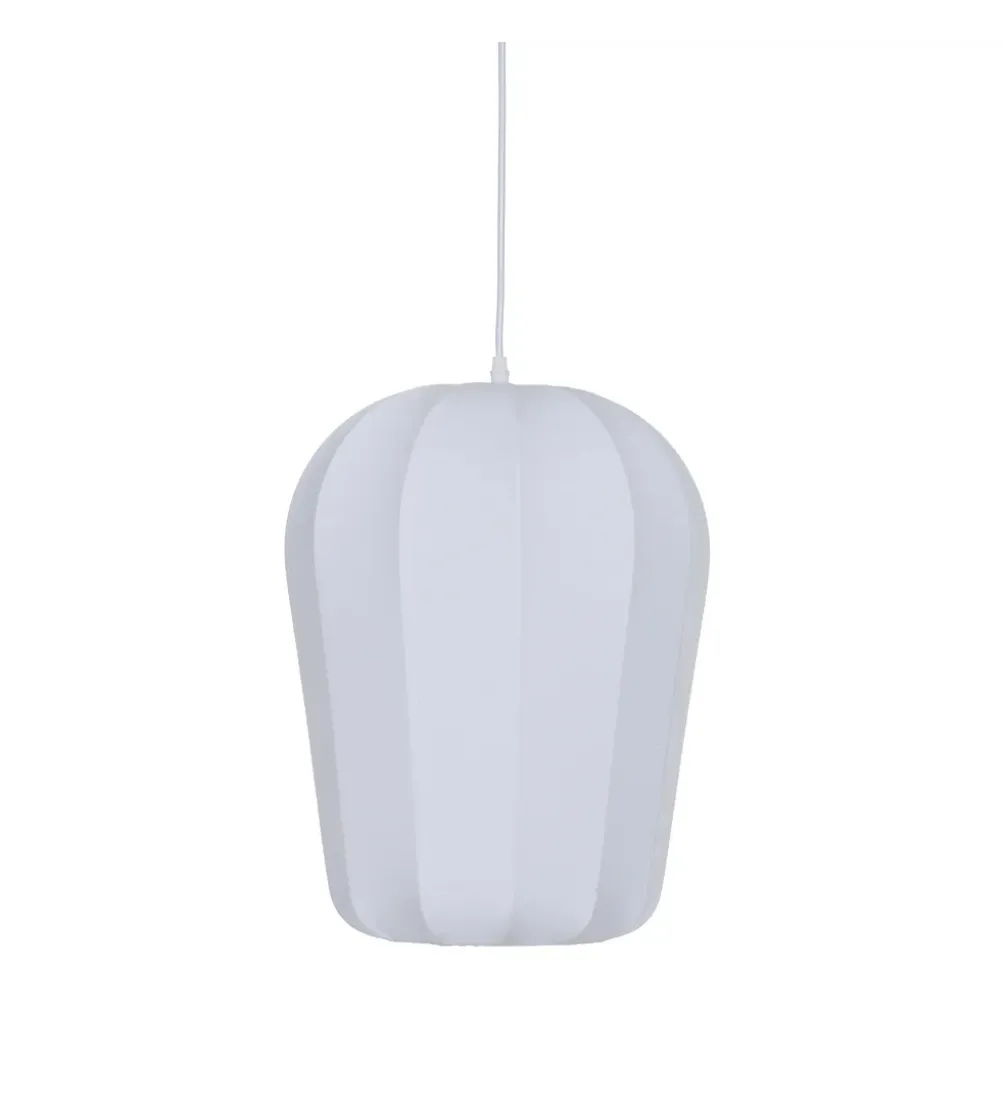 Lampa wisząca NERAZMAI 33 cm biała