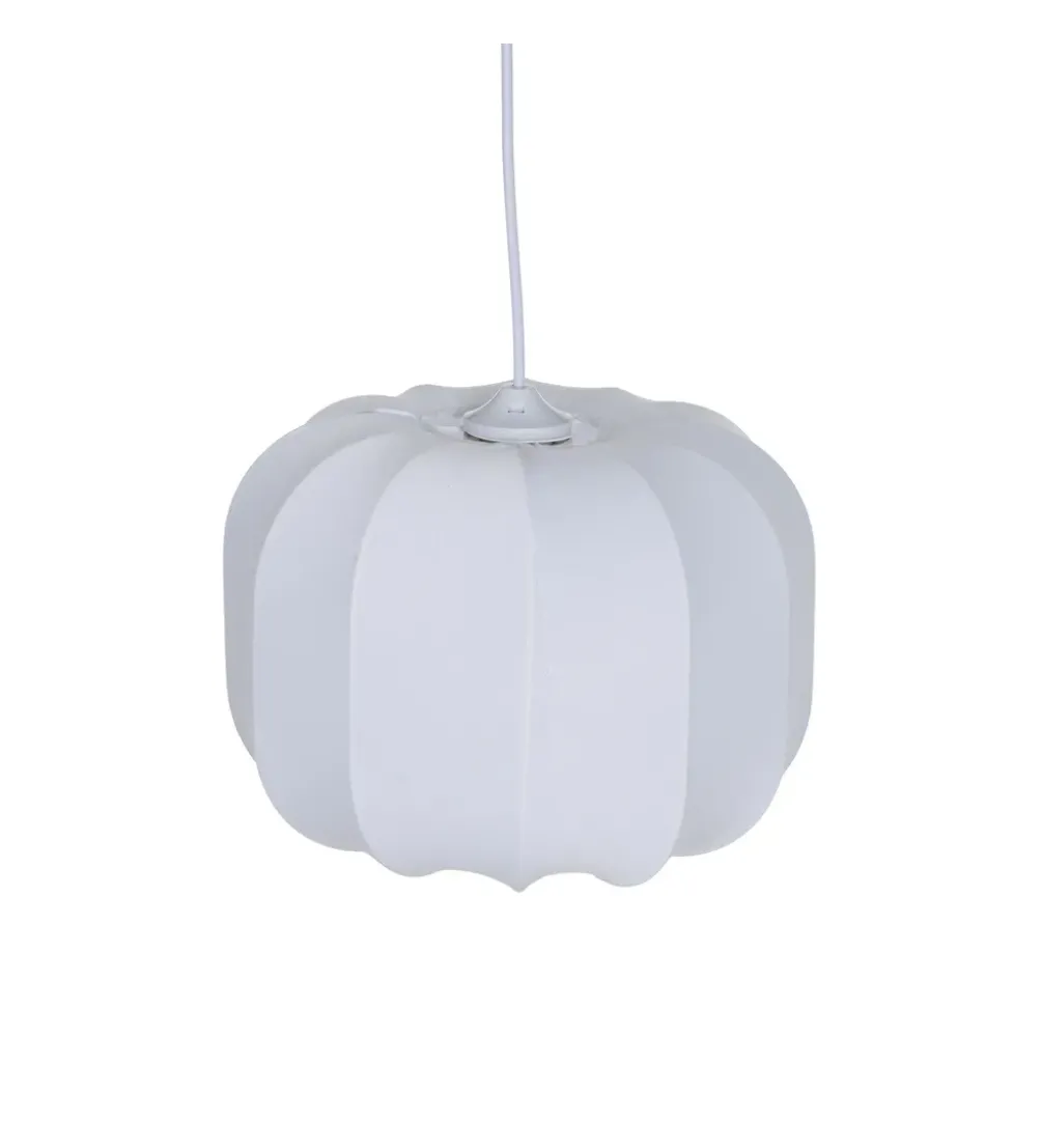 Lampa wisząca NERAZMAI 31 cm biała