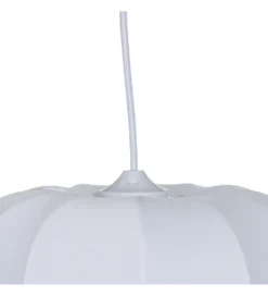 Lampa wisząca NERAZMAI 31 cm biała