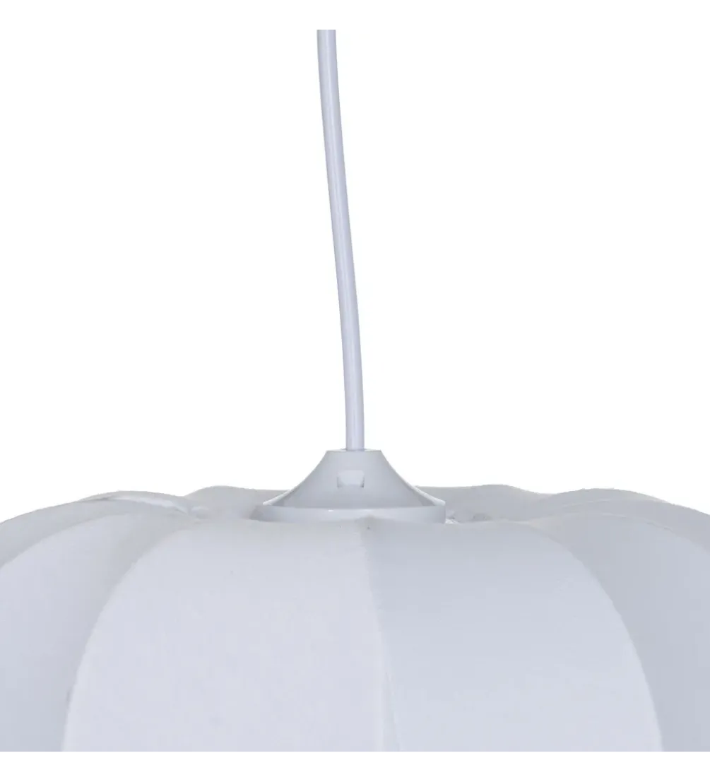Lampa wisząca NERAZMAI 31 cm biała