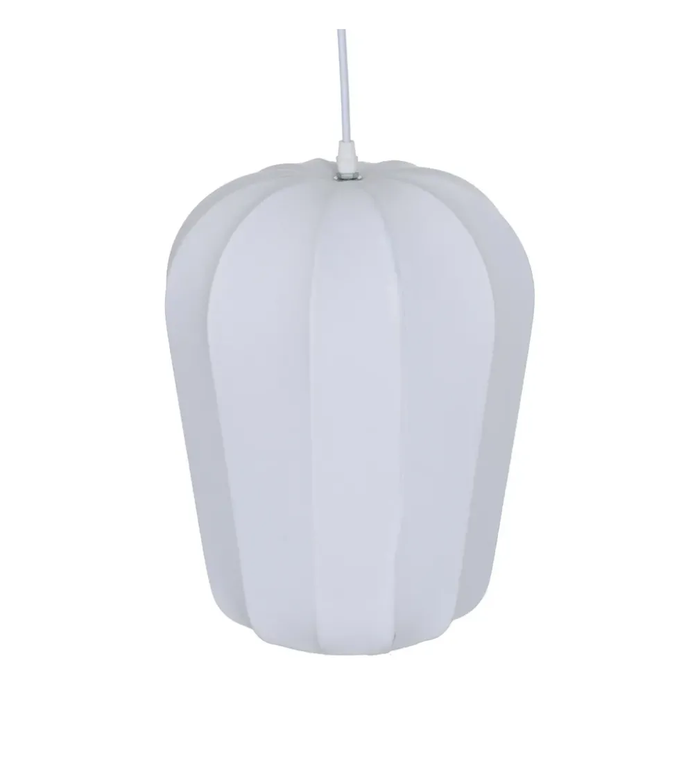 Lampa wisząca NERAZMAI 25 cm biała