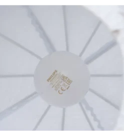 Lampa wisząca NERAZMAI 25 cm biała