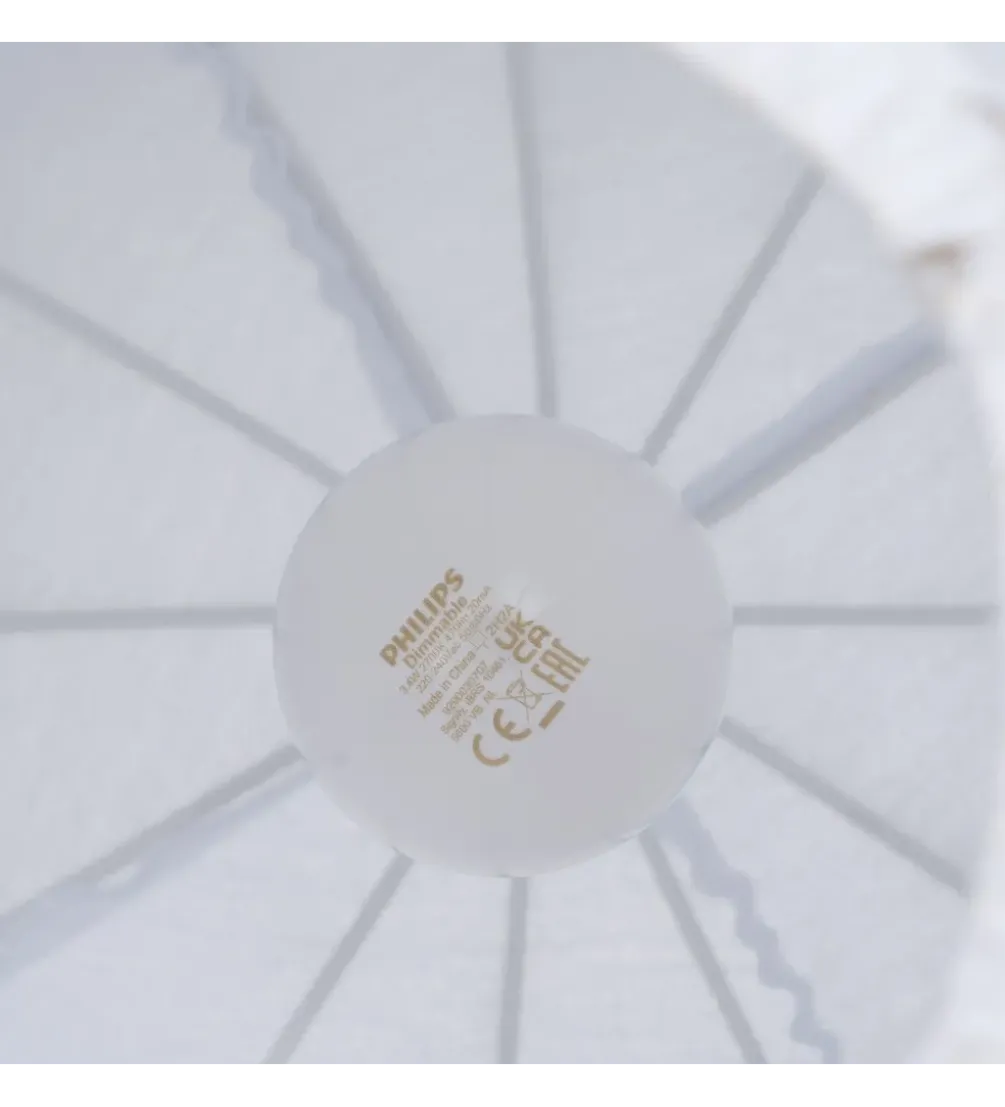 Lampa wisząca NERAZMAI 25 cm biała