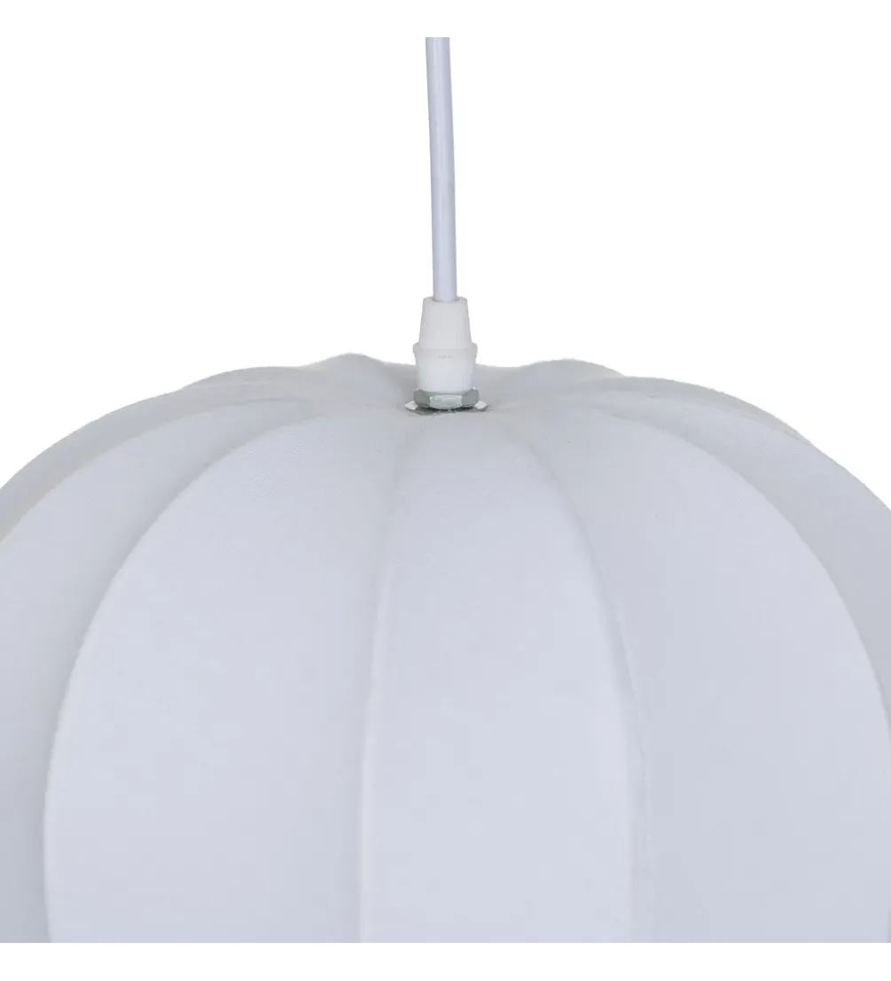 Lampa wisząca NERAZMAI 25 cm biała