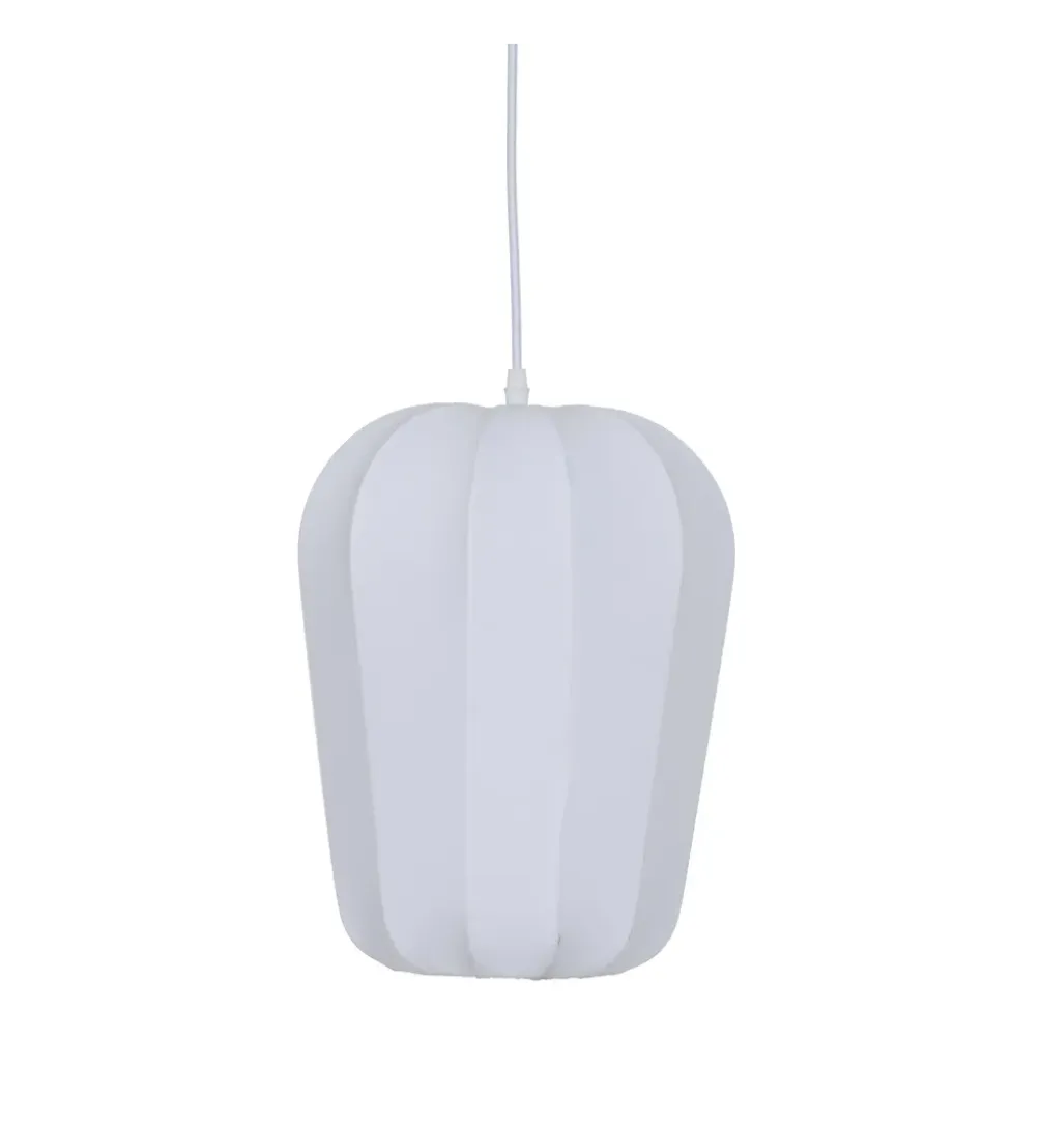 Lampa wisząca NERAZMAI 25 cm biała