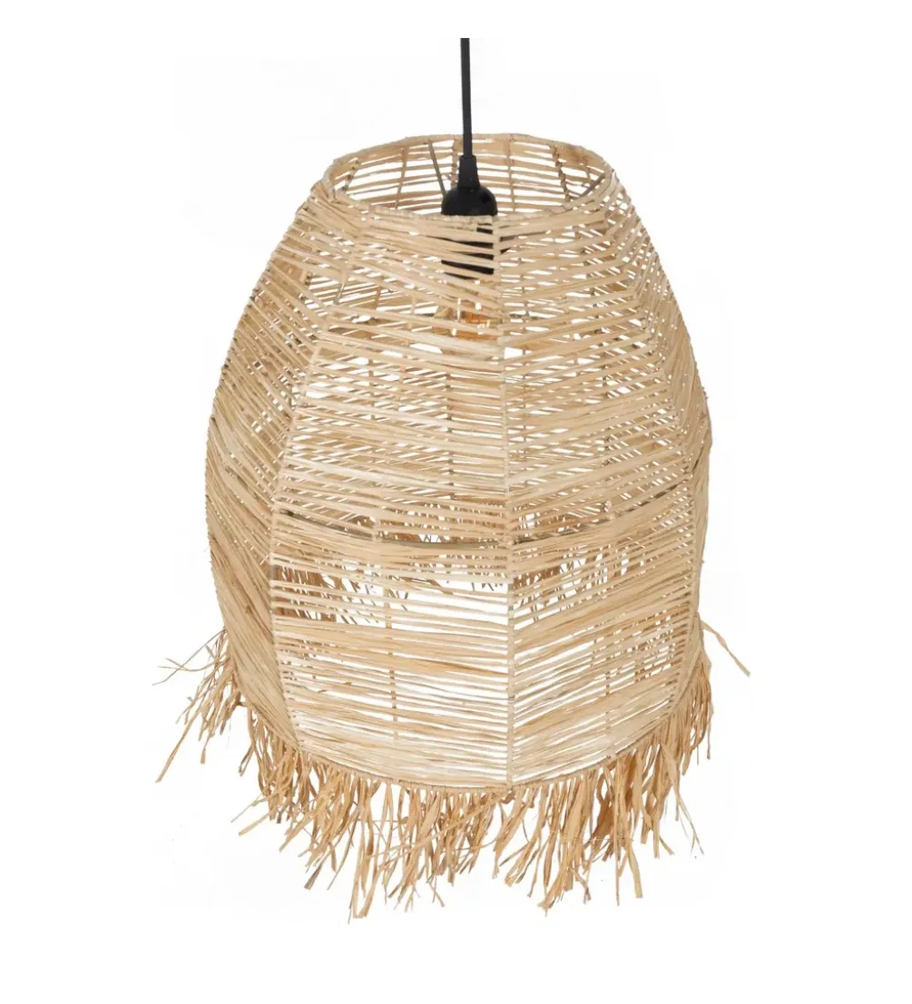 Lampa wisząca NERTUMI 49 cm naturalna
