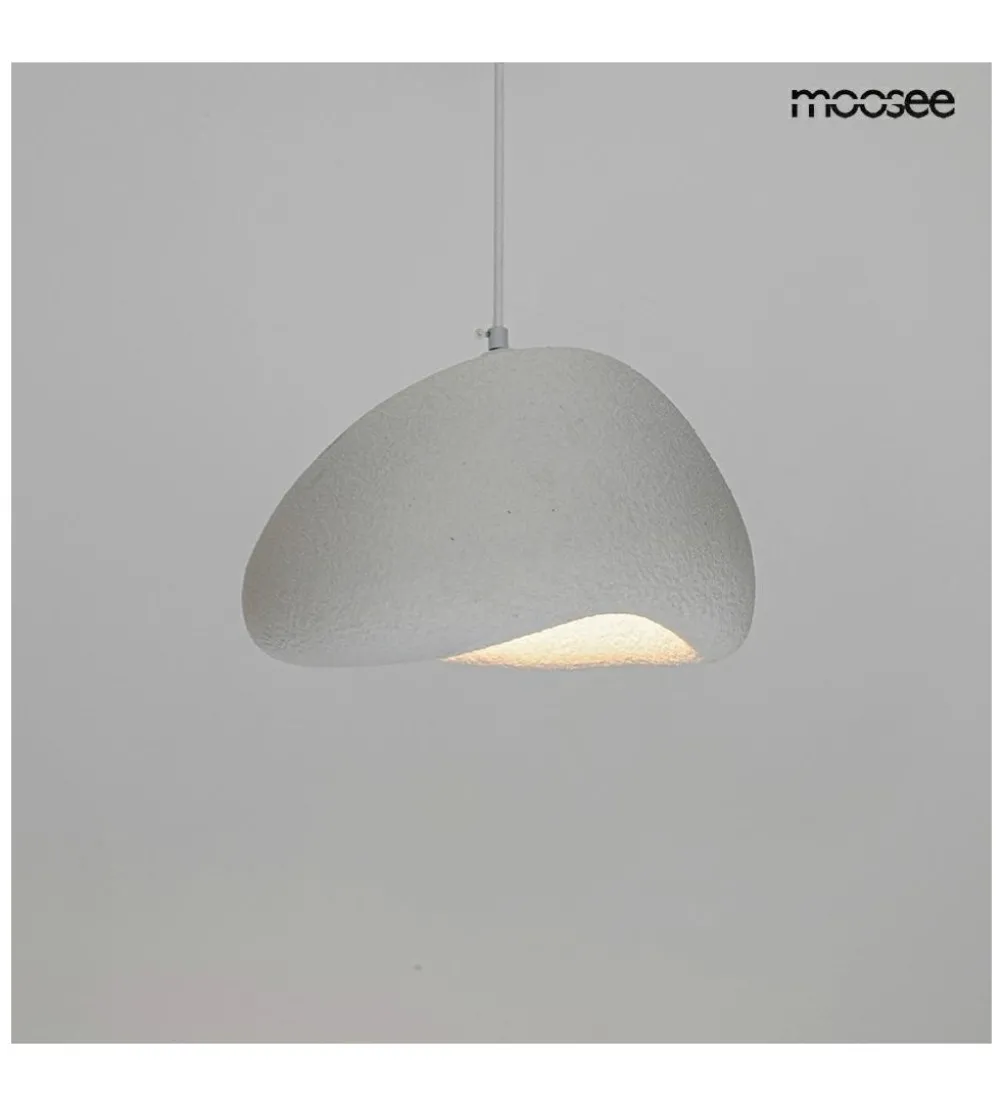 Lampa wisząca NEST 30 cm biała