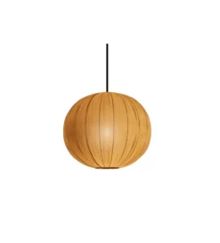 Lampa wisząca ORGANIC 45 cm tkanina naturalny