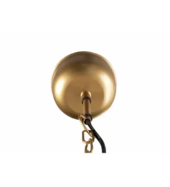 Lampa wisząca ORIENT LIVING 50 cm ze złotym dekorem
