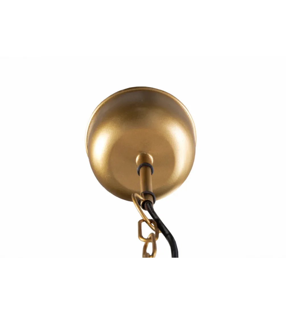 Lampa wisząca ORIENT LIVING 50 cm ze złotym dekorem