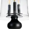 Lampa wisząca ORO 54 cm czarna