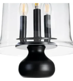 Lampa wisząca ORO 54 cm czarna