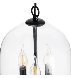 Lampa wisząca ORO 54 cm czarna