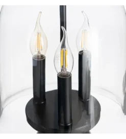 Lampa wisząca ORO 54 cm czarna