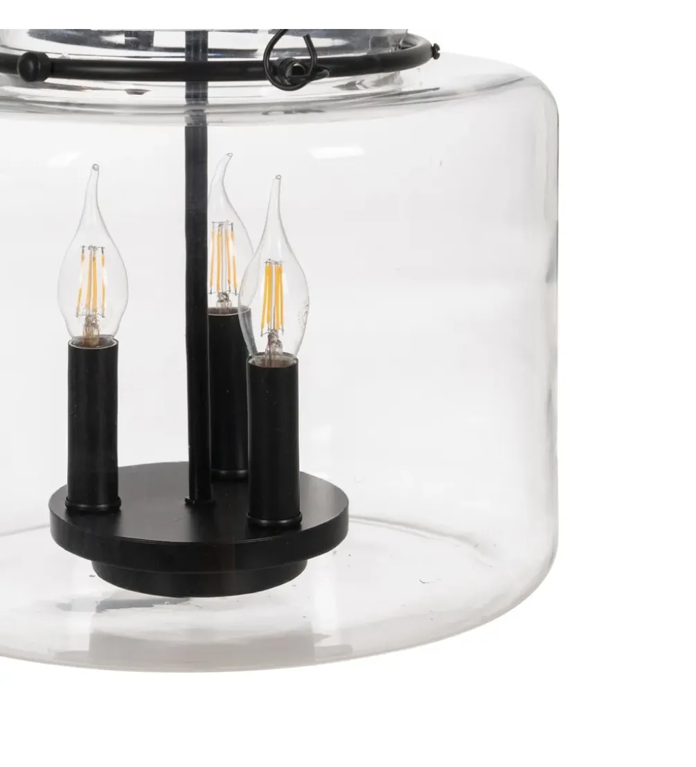 Lampa wisząca ORO 72 cm czarna