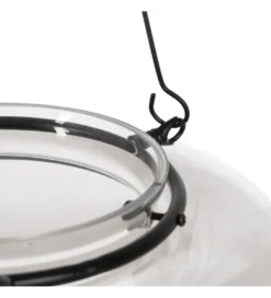 Lampa wisząca ORO 72 cm czarna