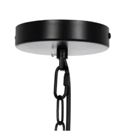 Lampa wisząca ORO 72 cm czarna