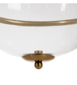 Lampa wisząca ORO 28 cm złota