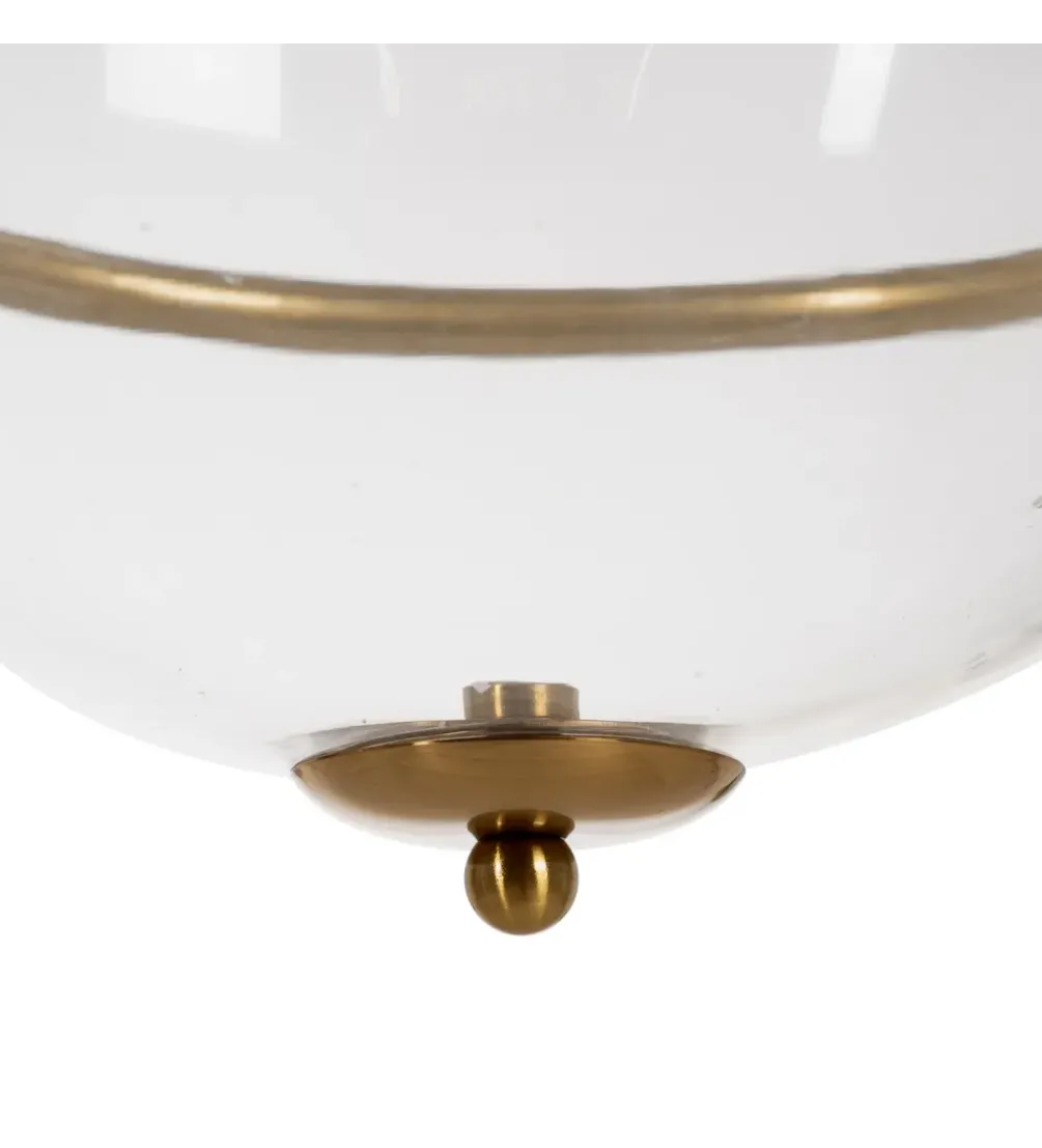 Lampa wisząca ORO 28 cm złota