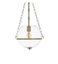 Lampa wisząca ORO 28 cm złota