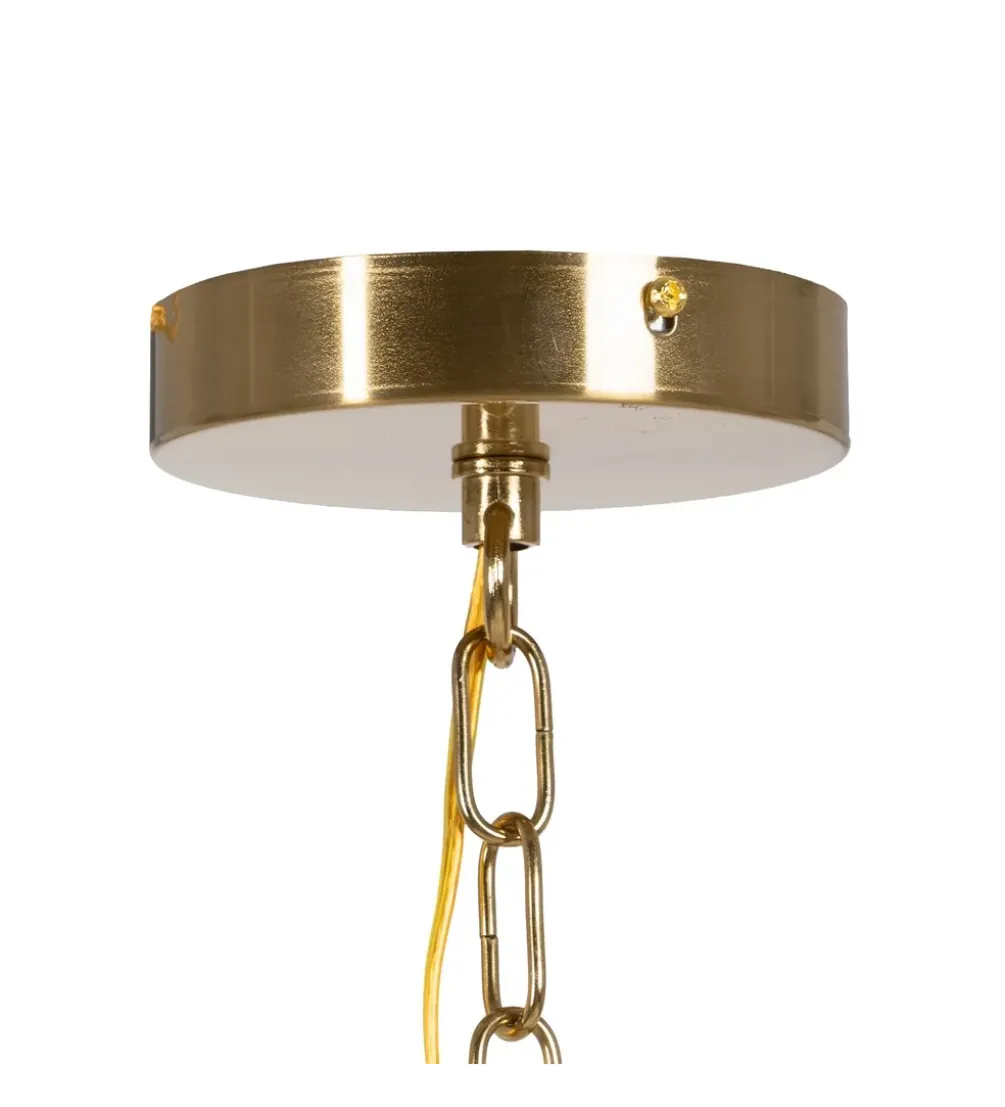 Lampa wisząca ORO 28 cm złota